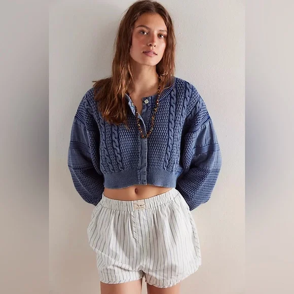 NWT! Free People We The Free Heritage Cardi Sz XS